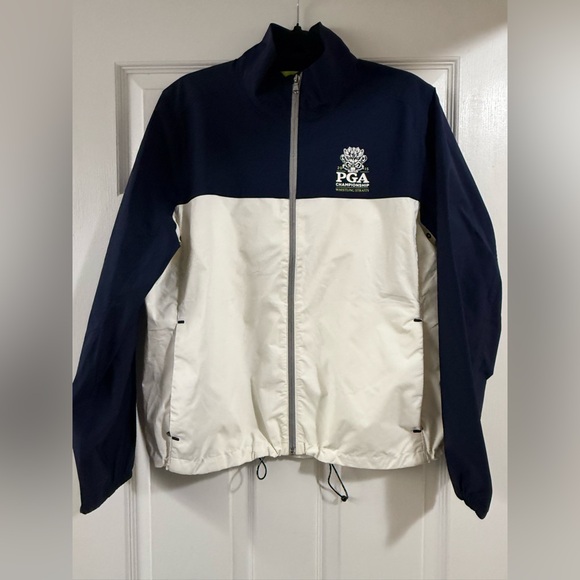 Polo Ralph Lauren Jackets & Blazers - Vintage Polo by Ralph Lauren Navy and Cream Windbreaker PGA 2015